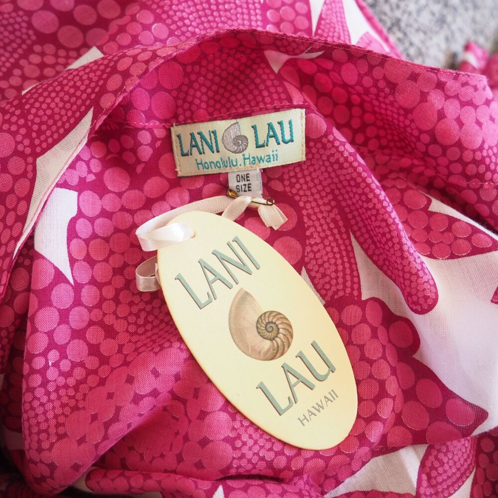 NWT Lani Lau Pink Yoko Dress sz OS - Picture 8 of 8